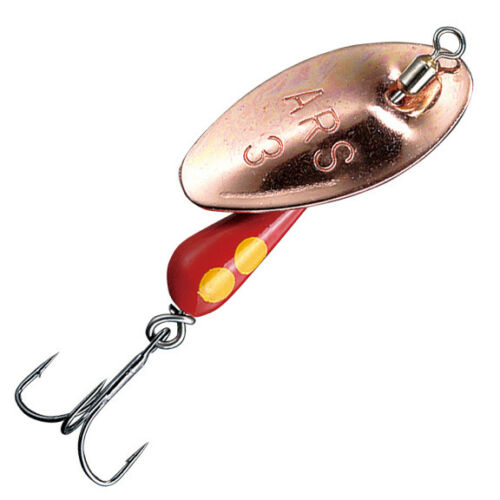 arias fishing lures Smith Ar-s 3.5g Trout Bass Salmon Spinner Assorted Colors, Size: 12