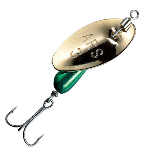 Smith AR-S 3.5g Trout Bass Salmon Spinner Assorted Colors, Size: 07