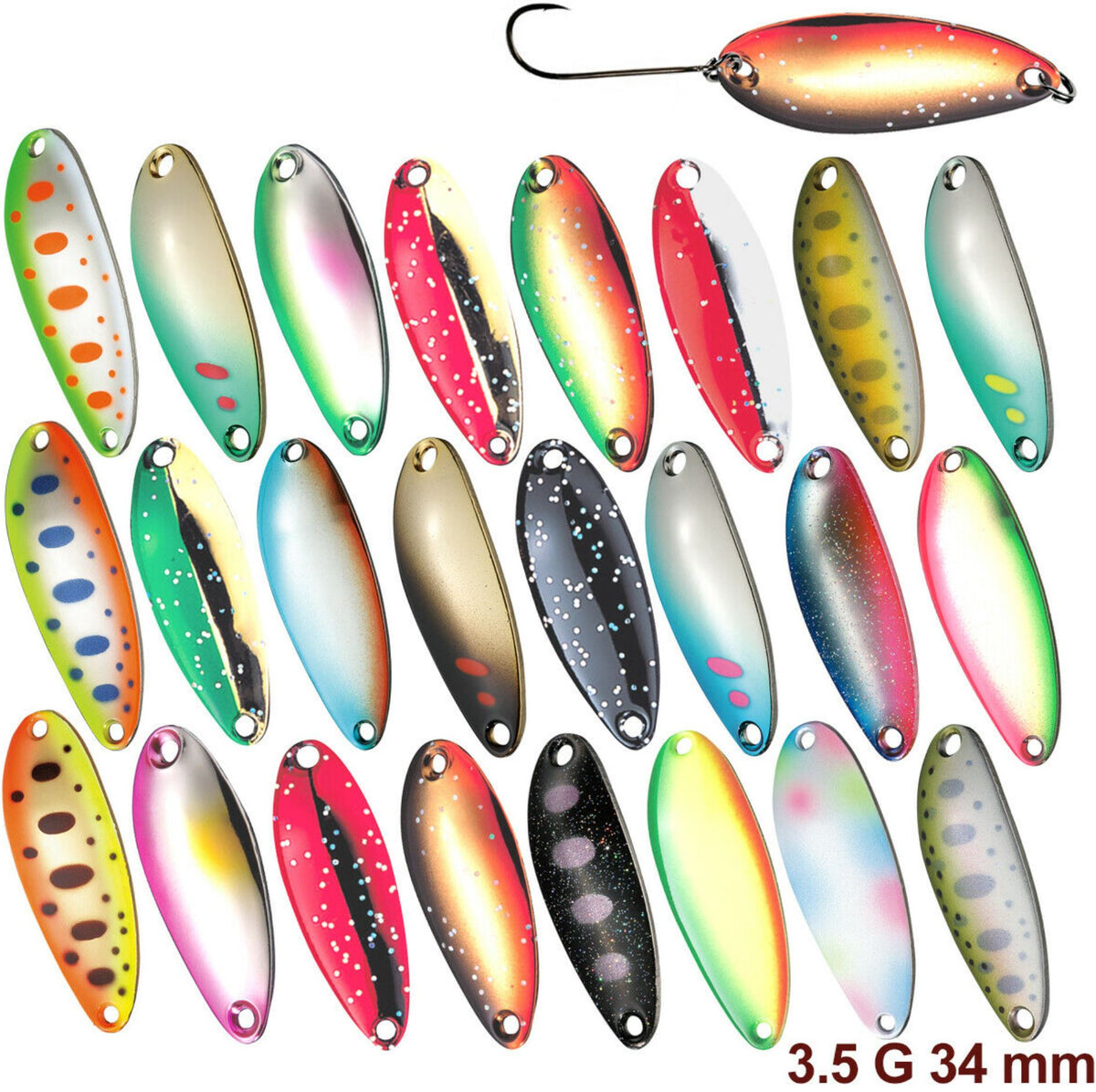 Smith Pure 5 g 40 mm Assorted Colors Trout Spoon
